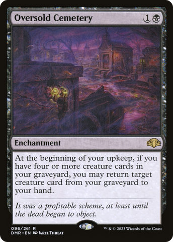{R} Oversold Cemetery [Dominaria Remastered][DMR 096]