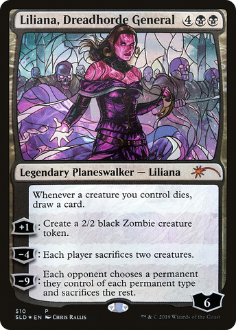 {R} Liliana, Dreadhorde General (Secret Lair) [Secret Lair Drop Promos][SLD 510]