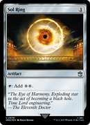 {C} Sol Ring (Surge Foil) [Doctor Who][WHO 836]
