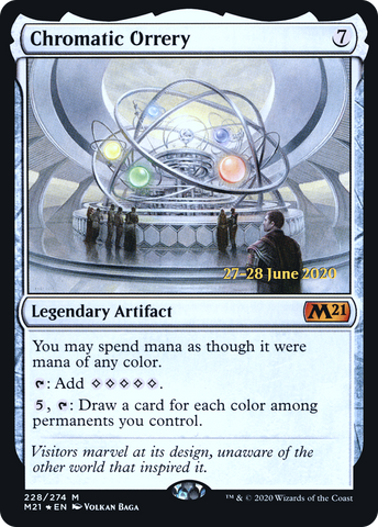 {R} Chromatic Orrery [Core Set 2021 Prerelease Promos][PR M21 228]