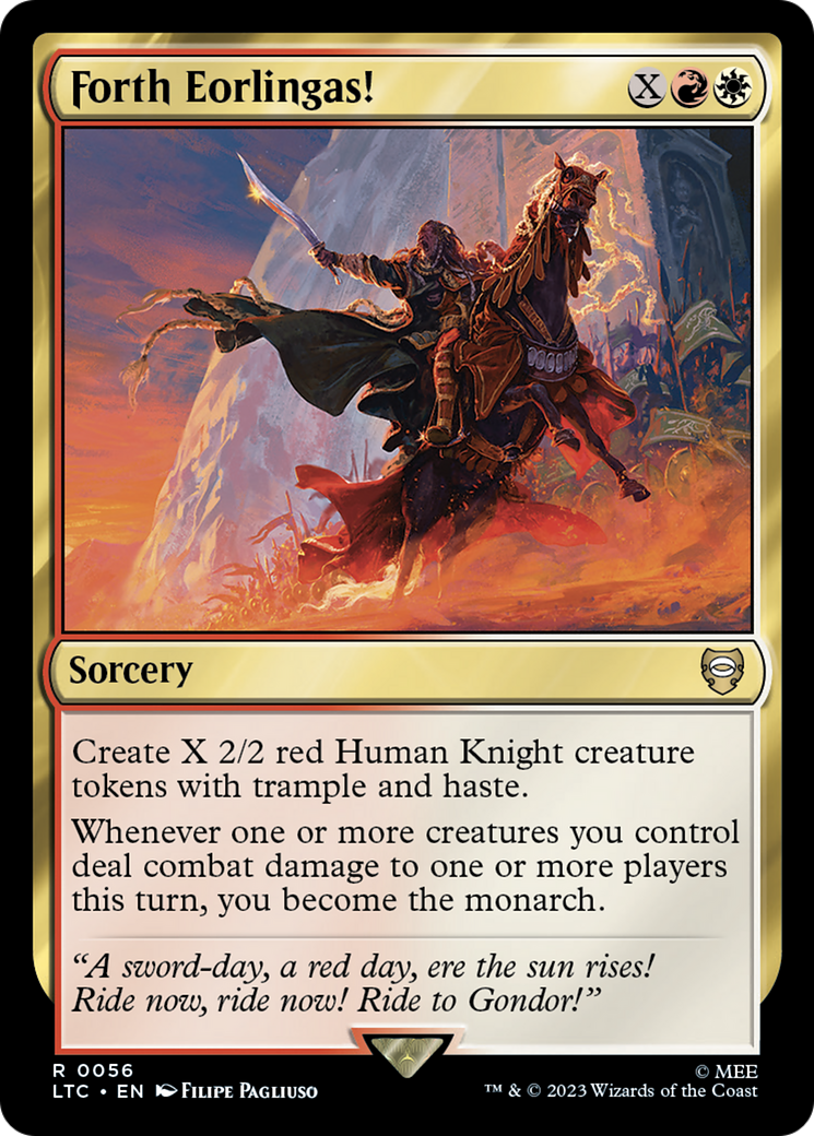 {R} Forth Eorlingas! [The Lord of the Rings: Tales of Middle-Earth Commander][LTC 056]
