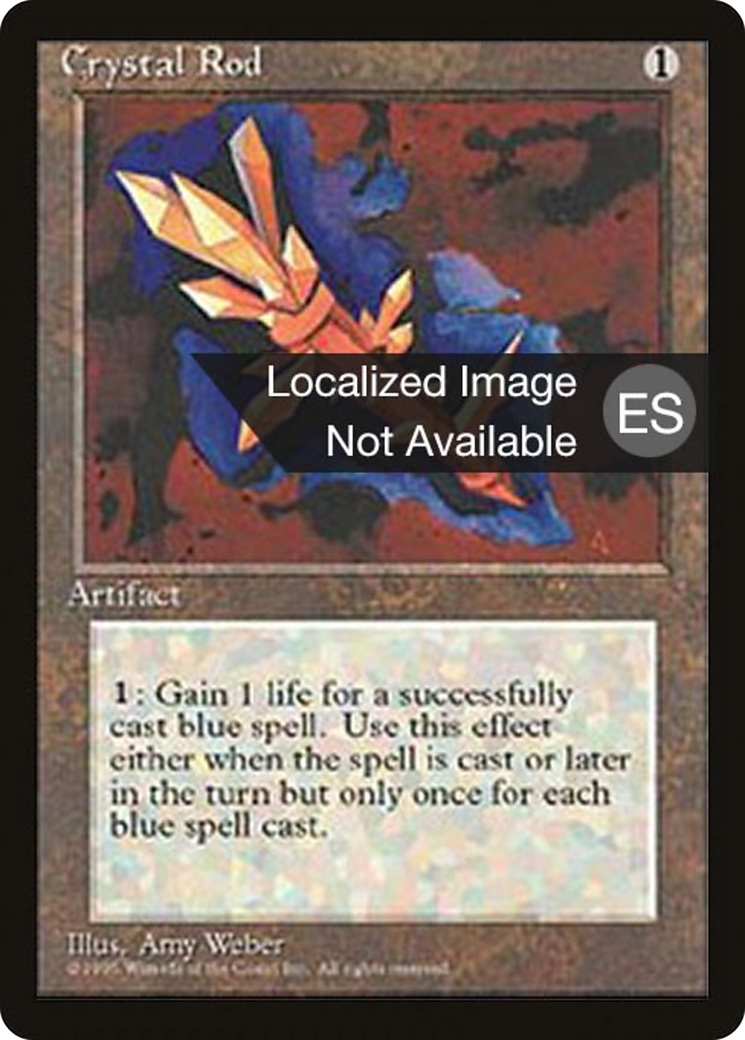 {F} Crystal Rod [Fourth Edition (Foreign Black Border)][FBB 4ED 311]