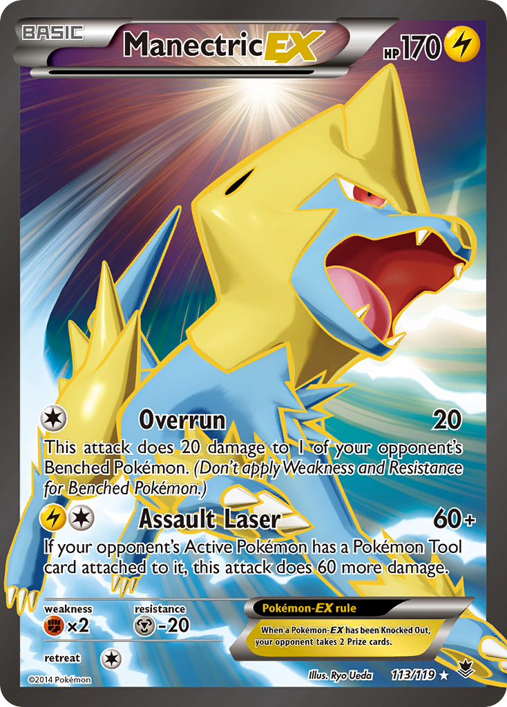 [PKM] Manectric EX (113/119) [XY: Phantom Forces]