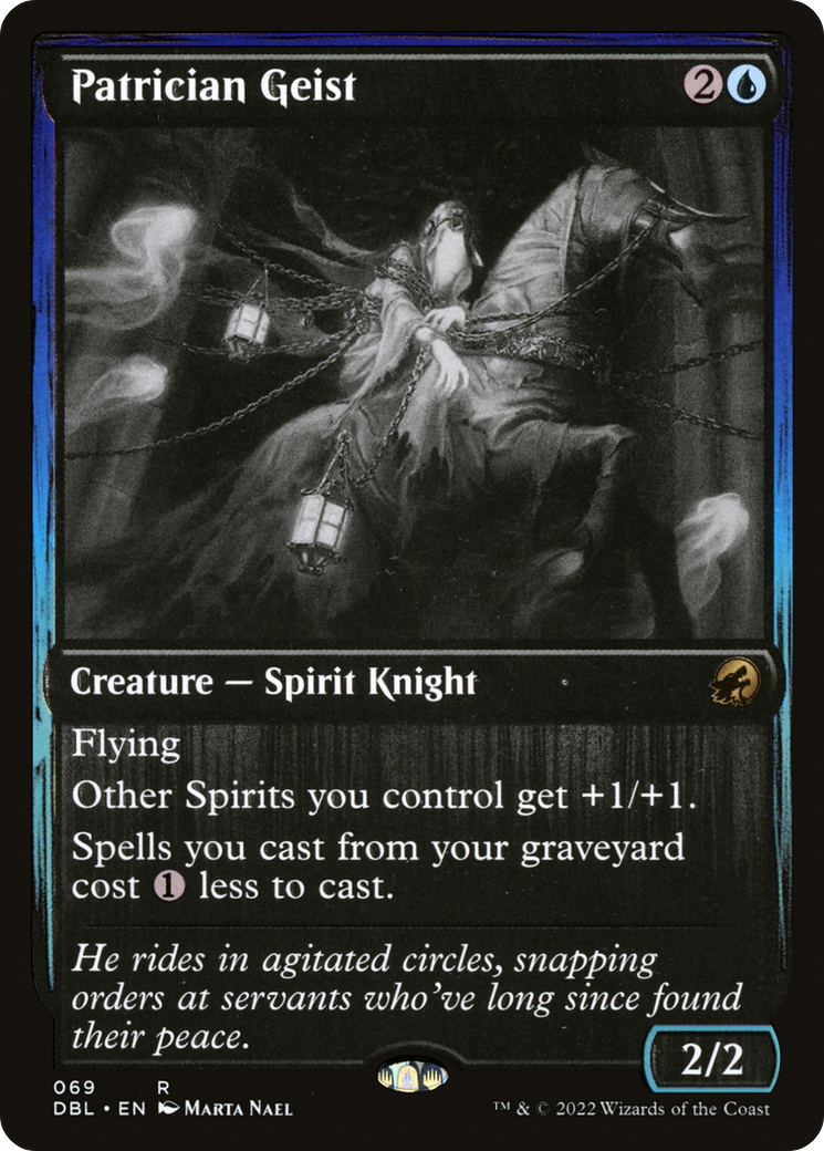 {R} Patrician Geist [Innistrad: Double Feature][DBL 069]