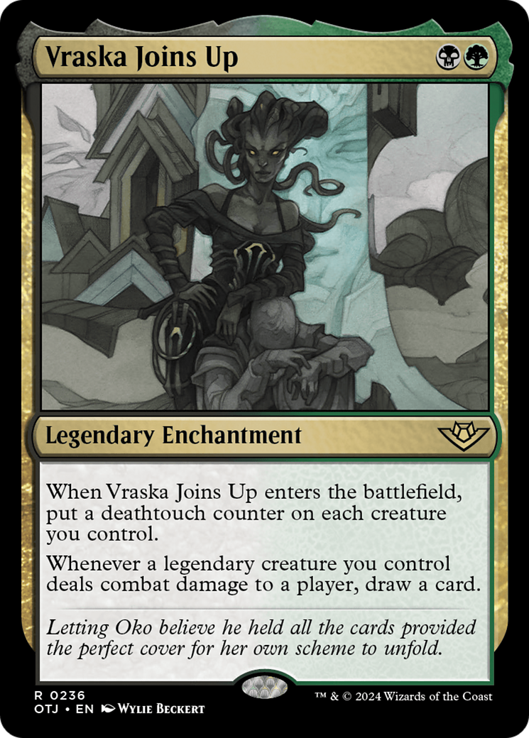 {@R} Vraska Joins Up [Outlaws of Thunder Junction][OTJ 236]