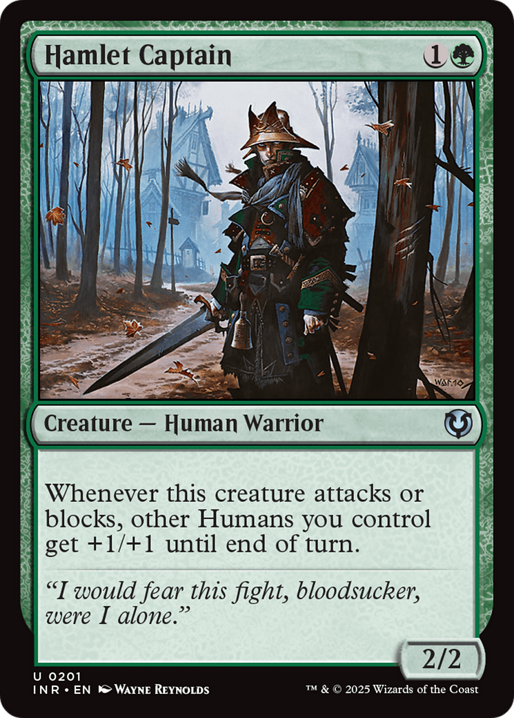 {C} Hamlet Captain [Innistrad Remastered][INR 201]