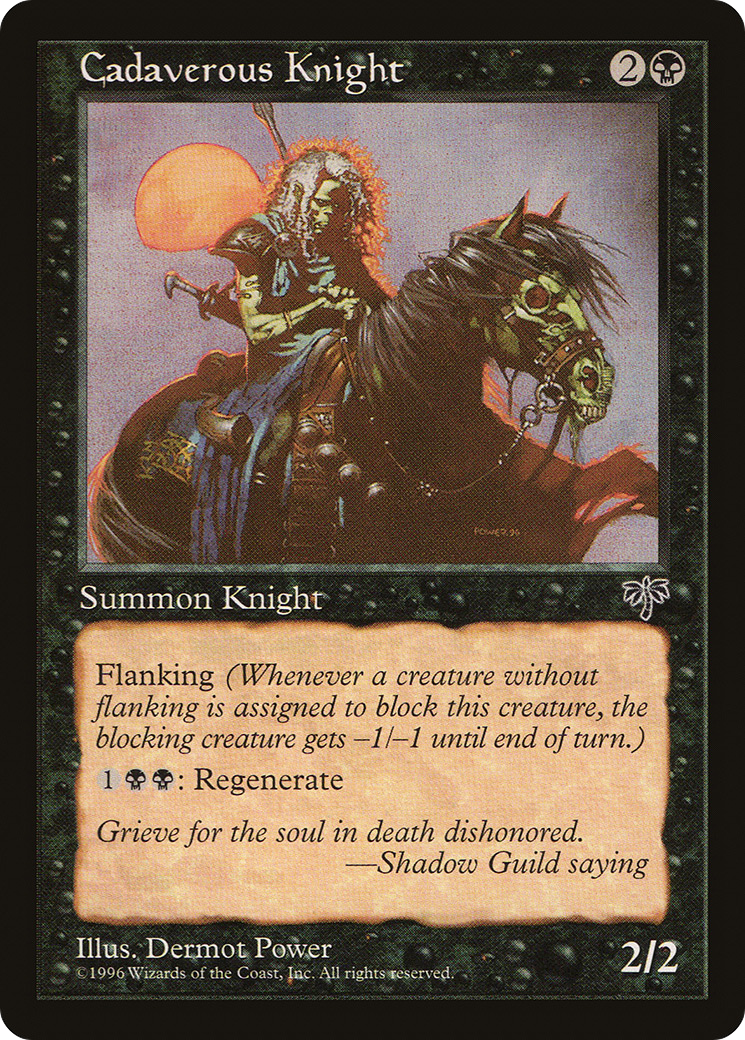 {C} Cadaverous Knight [Mirage][MIR 110]