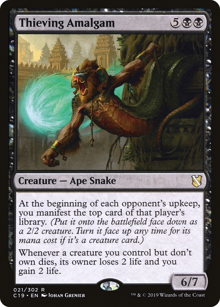 {R} Thieving Amalgam [Commander 2019][C19 021] - Misty Mountain Games