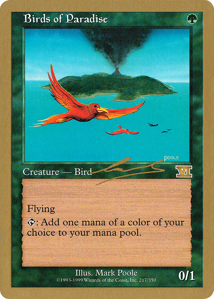 {R} Birds of Paradise (Nicolas Labarre) [World Championship Decks 2000][GB WC00 NL217]