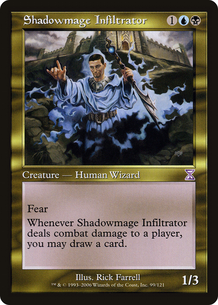 {R} Shadowmage Infiltrator [Time Spiral Timeshifted][TSB 099] - Misty Mountain Games
