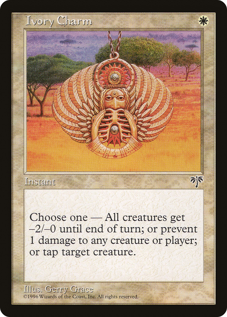 {C} Ivory Charm [Mirage][MIR 023]