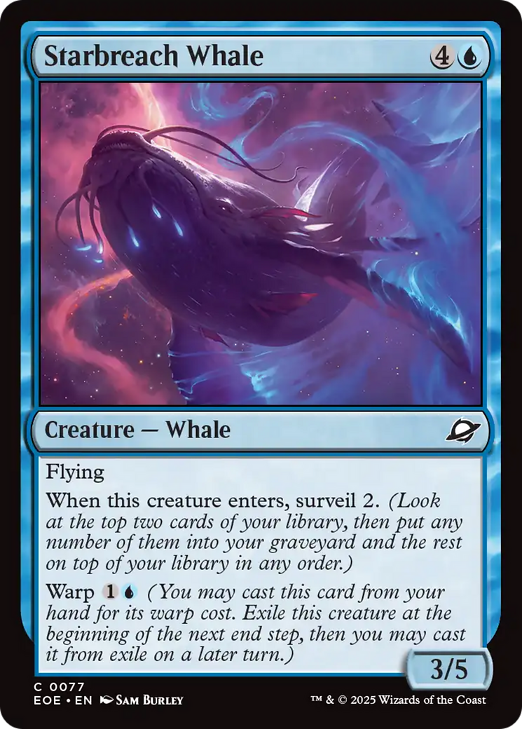 {@@ EOE C} Starbreach Whale [Edge of Eternities][EOE 077]