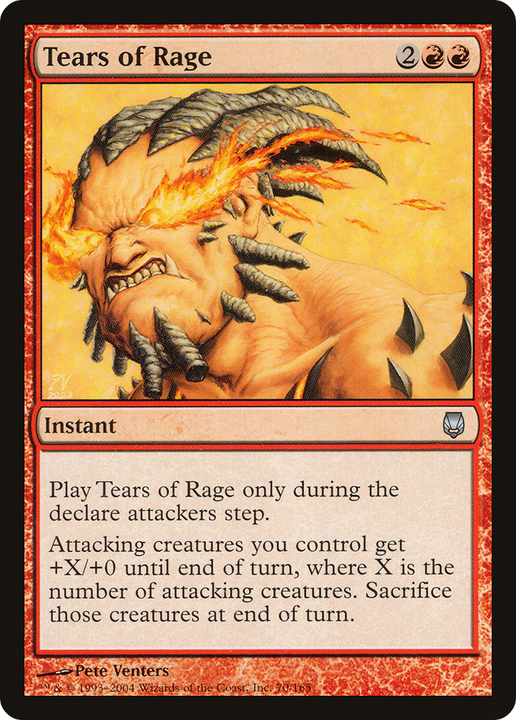 {C} Tears of Rage [Darksteel][DST 070] - Misty Mountain Games