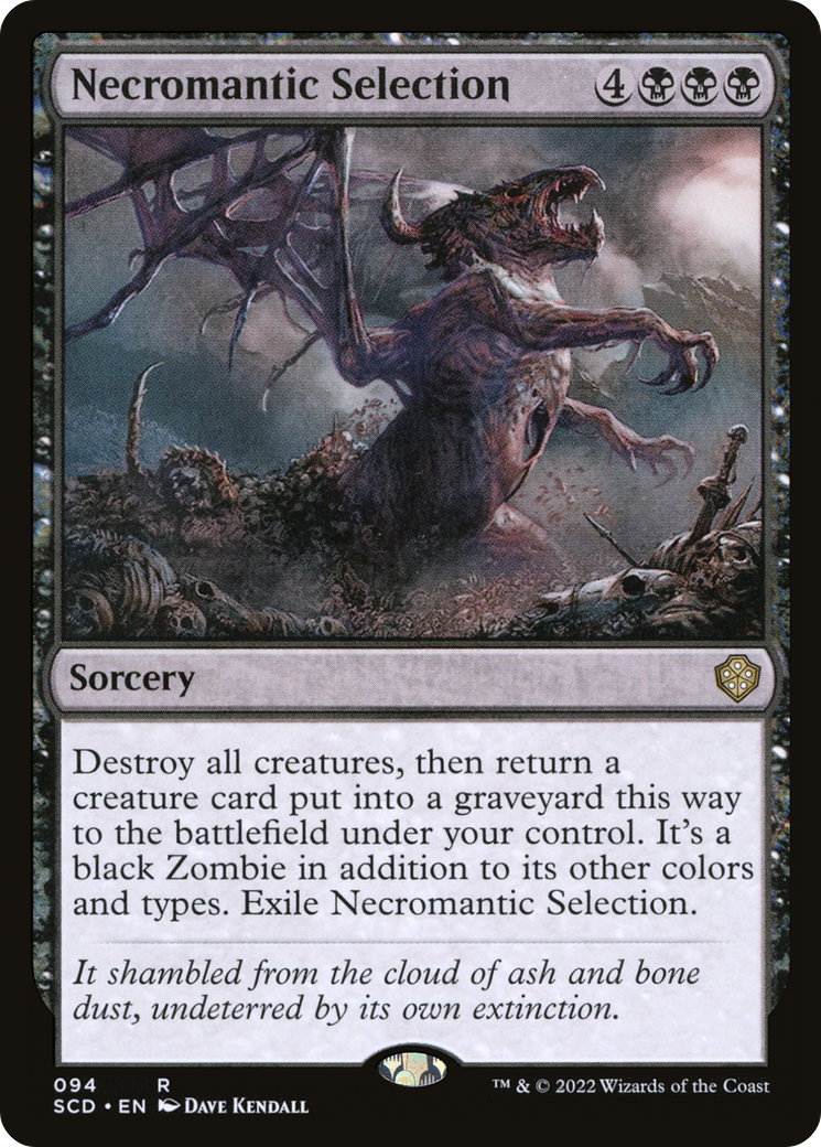 {R} Necromantic Selection [Starter Commander Decks][SCD 094]