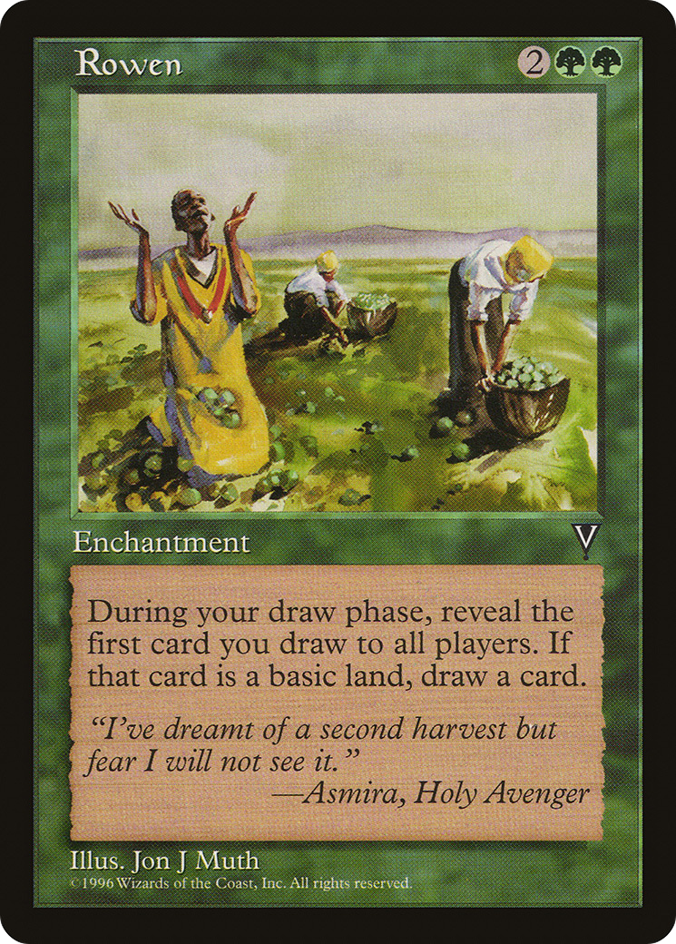 {R} Rowen [Visions][VIS 119]