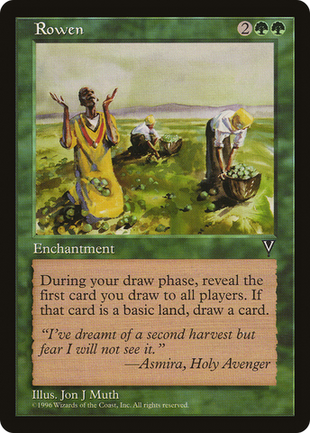 {R} Rowen [Visions][VIS 119]