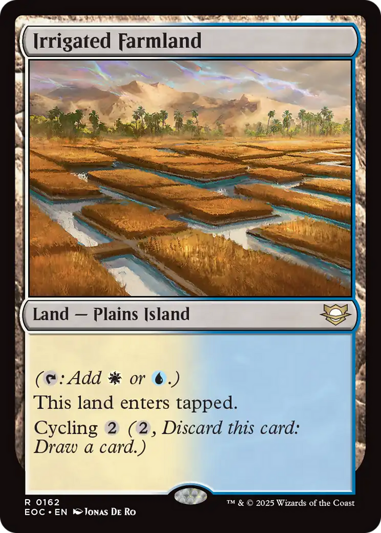 {R} Irrigated Farmland [Edge of Eternities Commander][EOC 162]