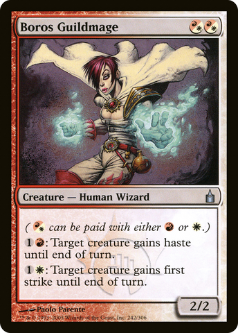 {C} Boros Guildmage [Ravnica: City of Guilds][RAV 242]