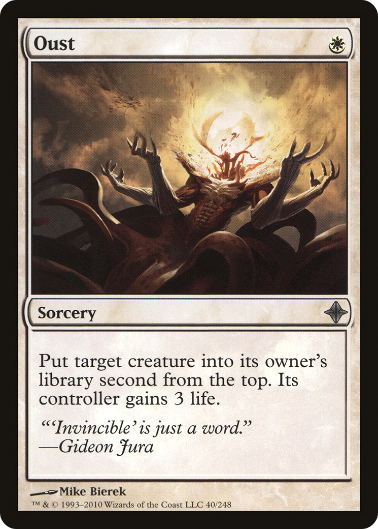 {C} Oust [Rise of the Eldrazi][ROE 040]
