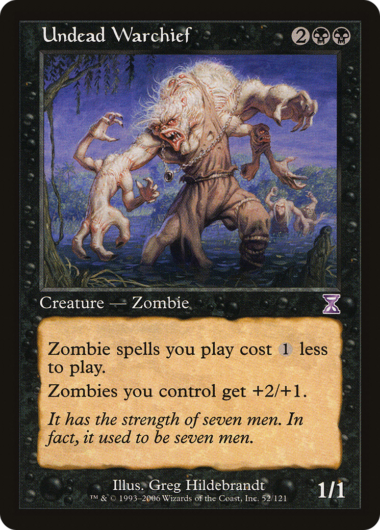 {R} Undead Warchief [Time Spiral Timeshifted][TSB 052] - Misty Mountain Games
