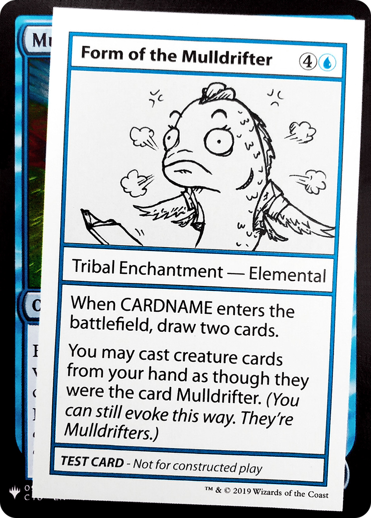 {R} Form of the Mulldrifter [Mystery Booster Playtest Cards][CON CMB1 022]