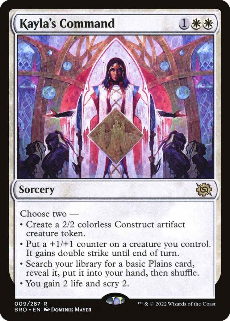 {R} Kayla's Command [The Brothers' War][BRO 009]