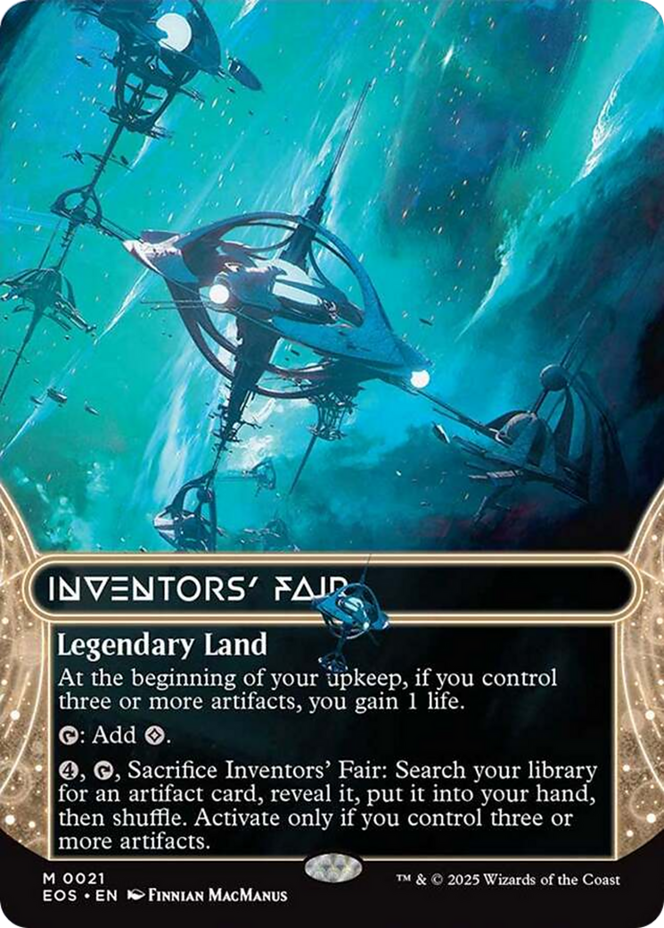 {R} Inventors' Fair (0021) (Borderless) [Edge of Eternities: Stellar Sights][EOS 021]