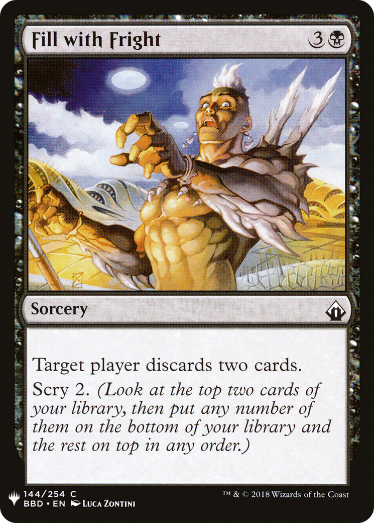 {C} Fill with Fright [Mystery Booster][LS BBD 144]