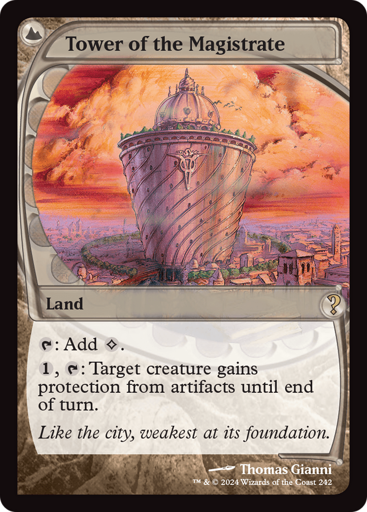 {R} Tower of the Magistrate (Future Sight) [Mystery Booster 2][MB2 242]