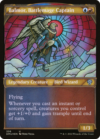 {C} Balmor, Battlemage Captain (Showcase Textured) [Dominaria United][DMU 336]