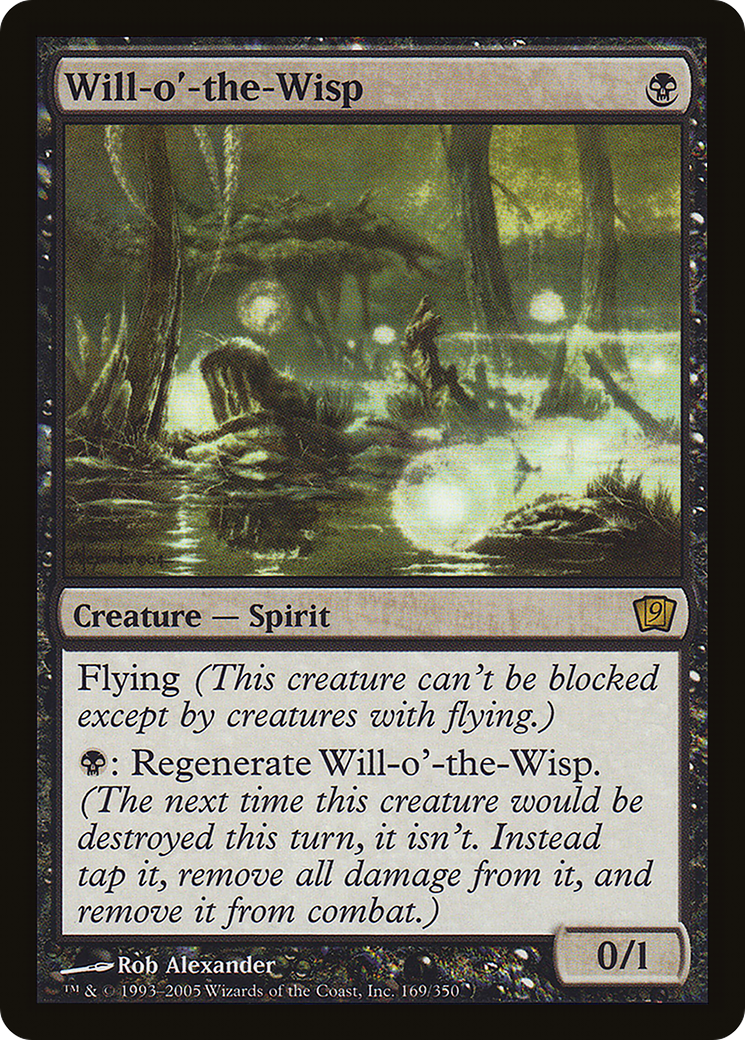 {R} Will-o'-the-Wisp [Ninth Edition][9ED 169]