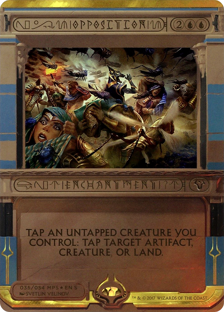 {R} Opposition (Invocation) [Amonkhet Invocations][MP2 035]