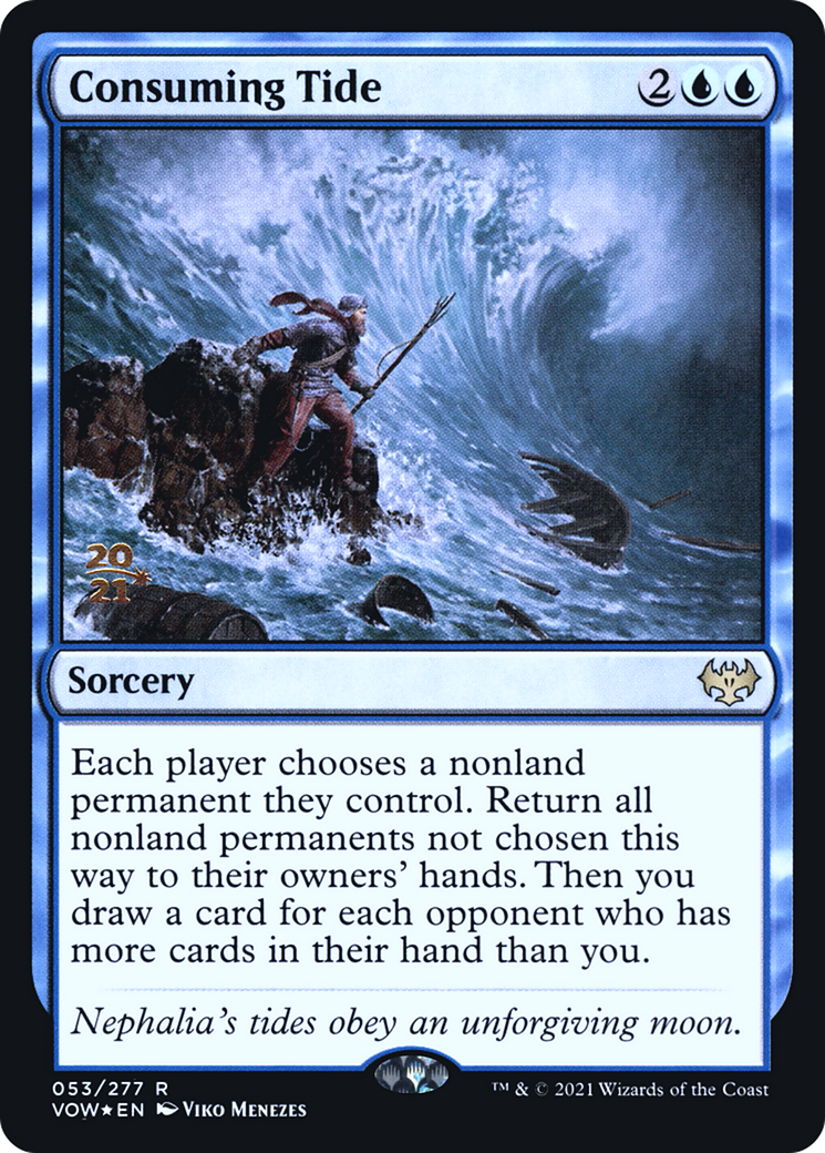 {R} Consuming Tide [Innistrad: Crimson Vow Prerelease Promos][PR VOW 053]