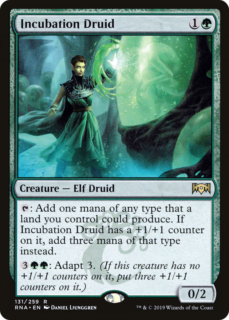 {R} Incubation Druid [Ravnica Allegiance][RNA 131]