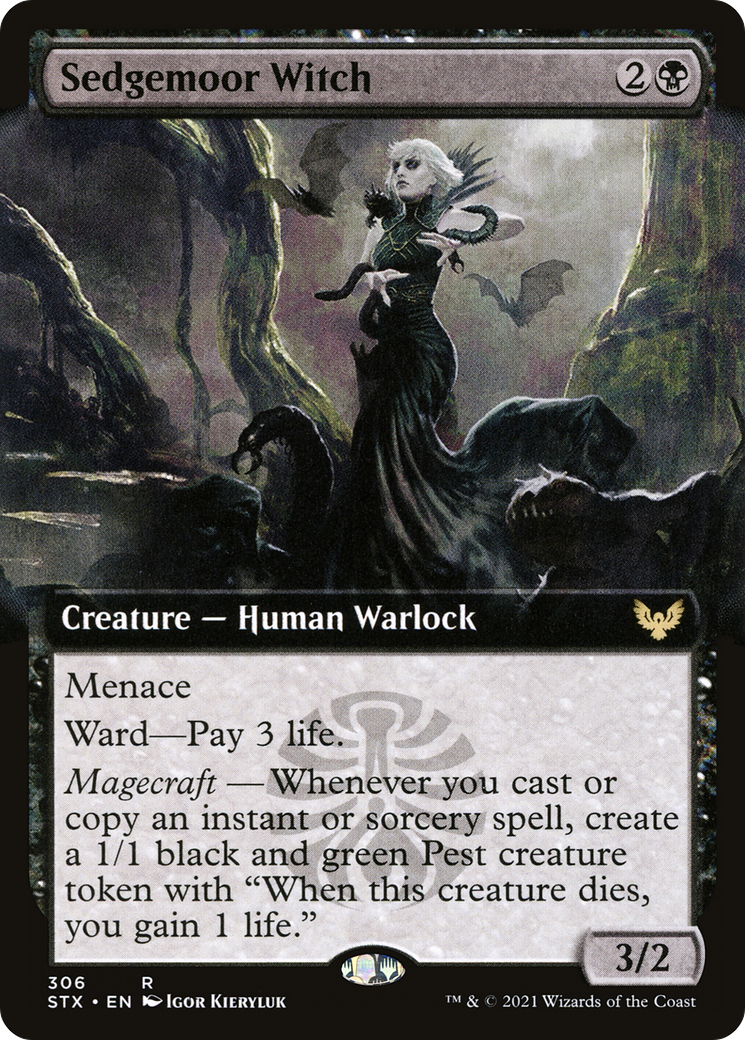 {R} Sedgemoor Witch (Extended Art) [Strixhaven: School of Mages][STX 306] - Misty Mountain Games