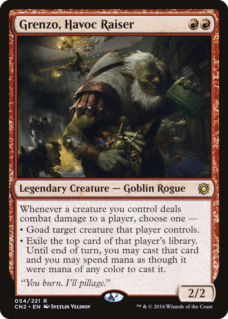 {R} Grenzo, Havoc Raiser [Conspiracy: Take the Crown][CN2 054] - Misty Mountain Games