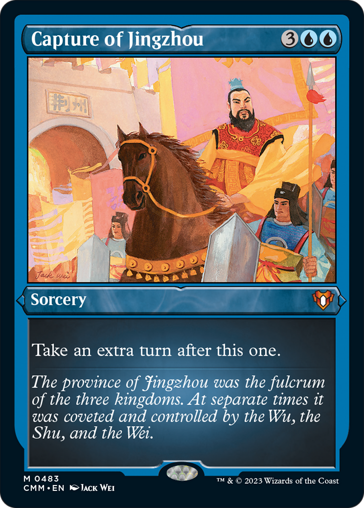{R} Capture of Jingzhou (Foil Etched) [Commander Masters][CMM 483]