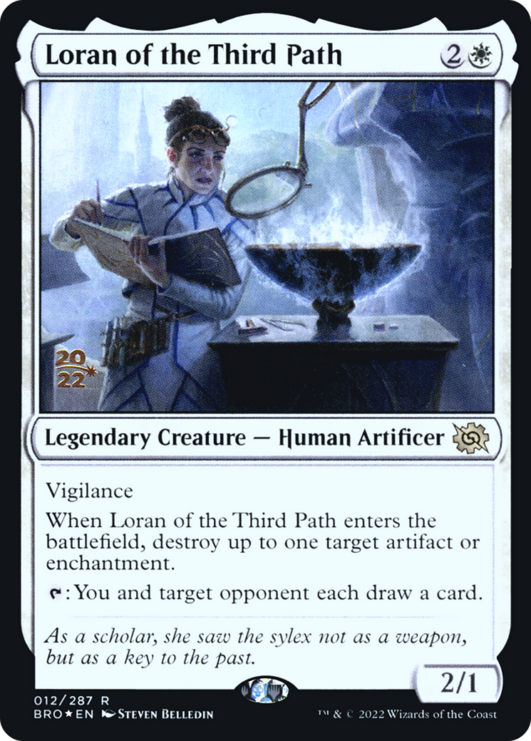 {R} Loran of the Third Path [The Brothers' War: Prerelease Promos][PR BRO 012]