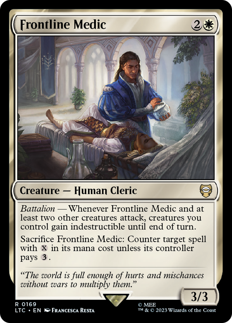 {R} Frontline Medic [The Lord of the Rings: Tales of Middle-Earth Commander][LTC 169]