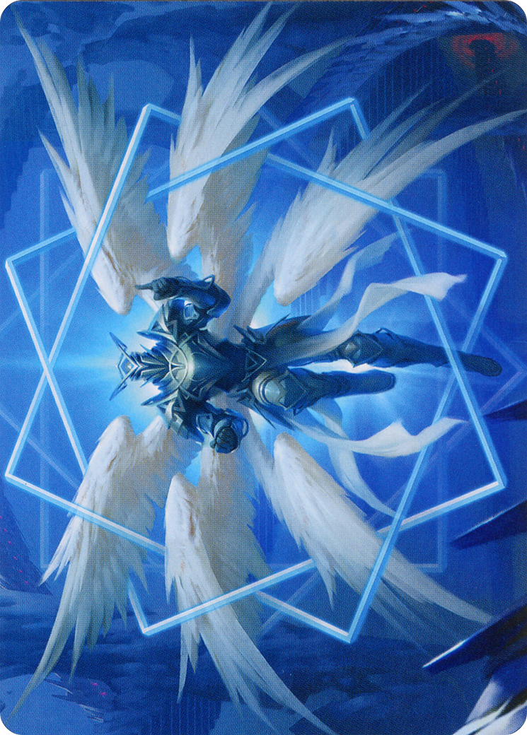 {A} Vertex Paladin Art Card [March of the Machine Art Series][AMOM 048]