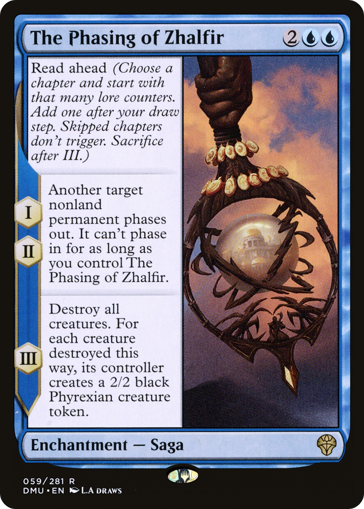 {R} The Phasing of Zhalfir [Dominaria United][DMU 059]