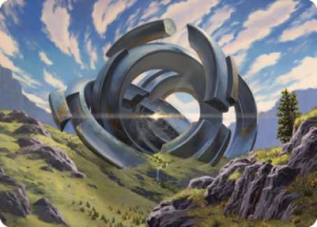 {A} Thran Portal Art Card [Dominaria United Art Series][ADMU 060]
