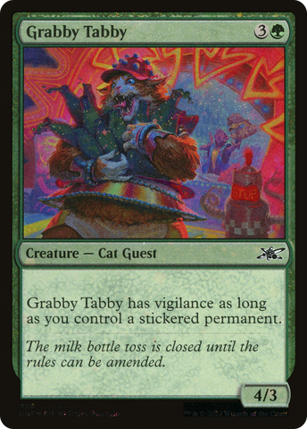 {C} Grabby Tabby (Galaxy Foil) [Unfinity][UNF 426]