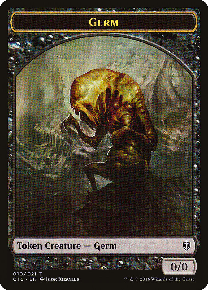 {T} Germ Token [Commander 2016 Tokens][TC16 010]