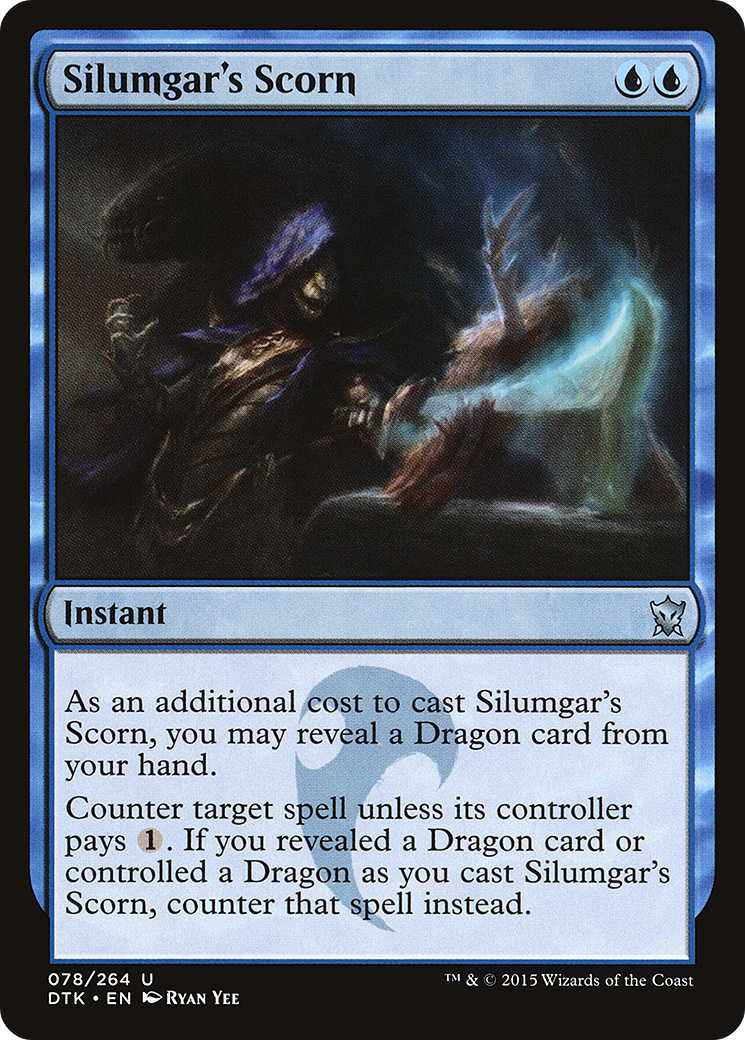 {C} Silumgar's Scorn [Dragons of Tarkir][DTK 078] - Misty Mountain Games