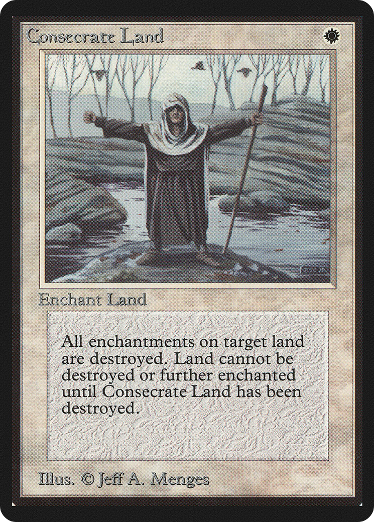 {C} Consecrate Land [Beta Edition][LEB 015]