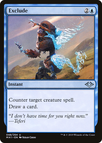 {C} Exclude [Modern Horizons][MH1 048]