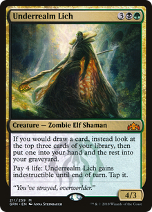 {R} Underrealm Lich [Guilds of Ravnica][GRN 211]