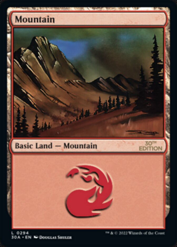 {B} Mountain (294) [30th Anniversary Edition][30A 294]