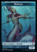 {T} Merfolk Token [Dominaria United Commander Tokens][TDMC 005]